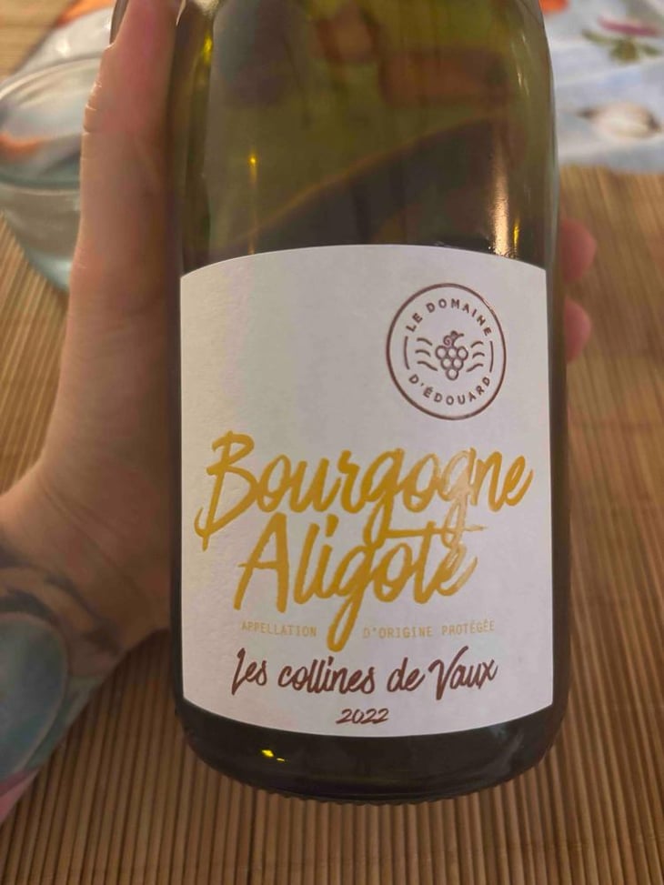 Bourgogne Aligoté 2018 - Domaine d'Edouard - Édouard Lepesme 
