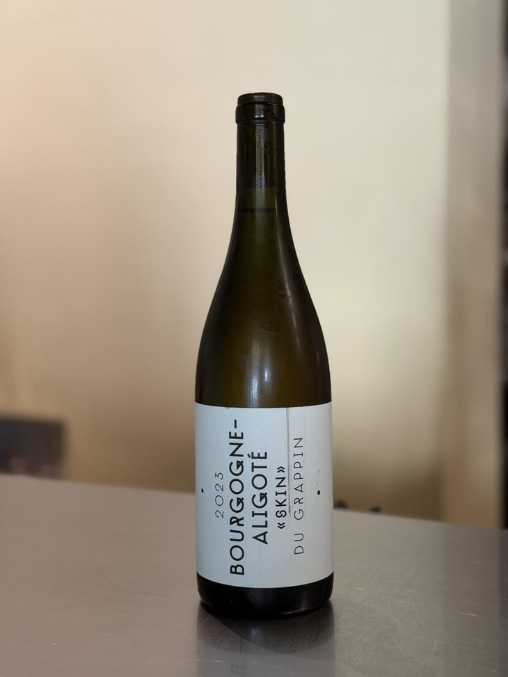 Bourgogne Aligoté "Skin" - Le Grappin - Andrew & Emma Nielsen -2019