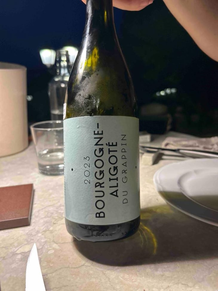 Bourgogne Aligoté "Skin" - Le Grappin - Andrew & Emma Nielsen -2019