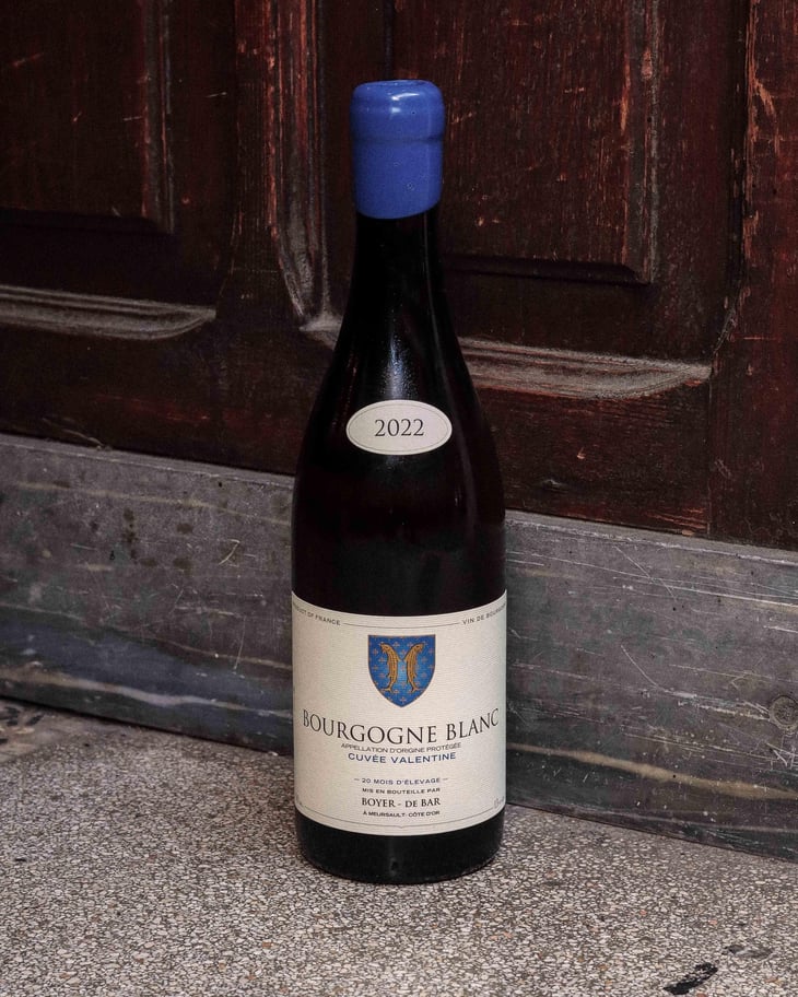 Bourgogne Blanc, Cuvée Valentine. - Domaine Boyer- De Bar - Boyer - De Bar -2022