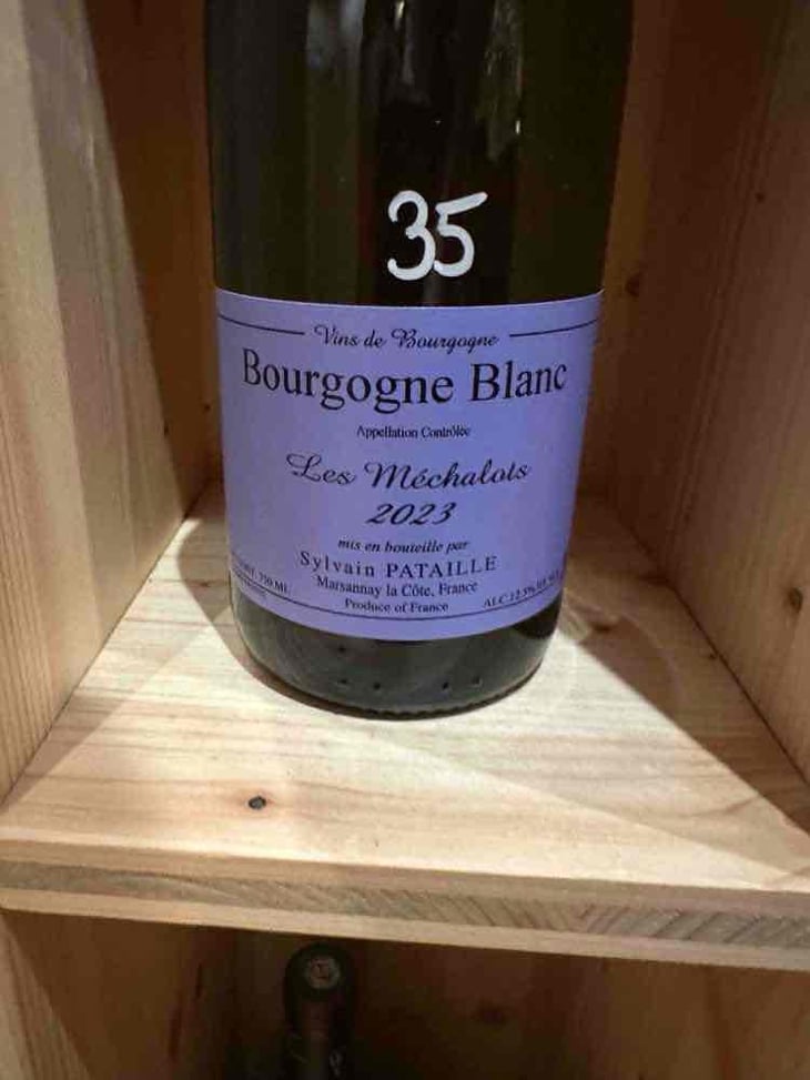 Bourgogne Blanc Les Mechalots - Sylvain Pataille - Sylvain Pataille 