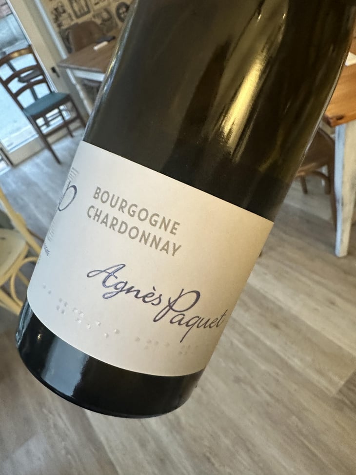 Bourgogne chardonnay - Agnes paquet - Agnès Paquet -2023