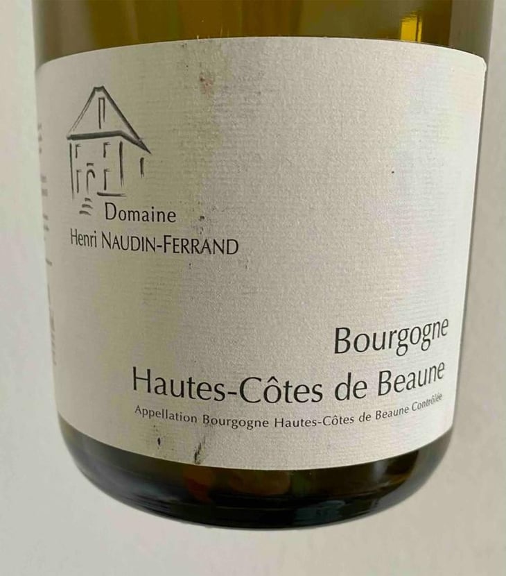 Hautes-Côtes de Beaune (rouge) - Domaine Henri Naudin-Ferrand - Claire Naudin 