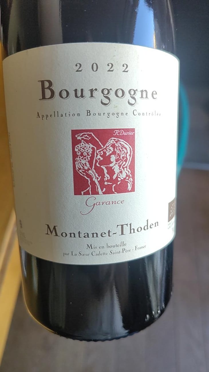 Bourgogne Rouge - Domaine Montanet-Thoden - Valentin Montanet & Tom Thoden 