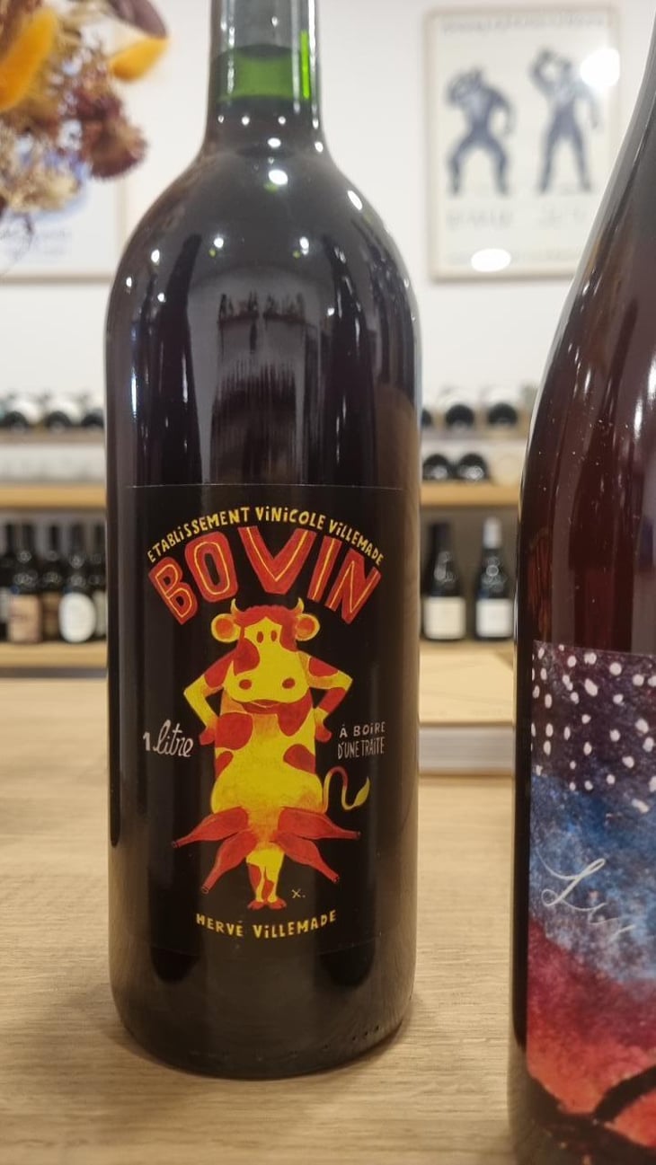 BOVIN blanc (1 Litre) - Hervé Villemade - Hervé Villemade 