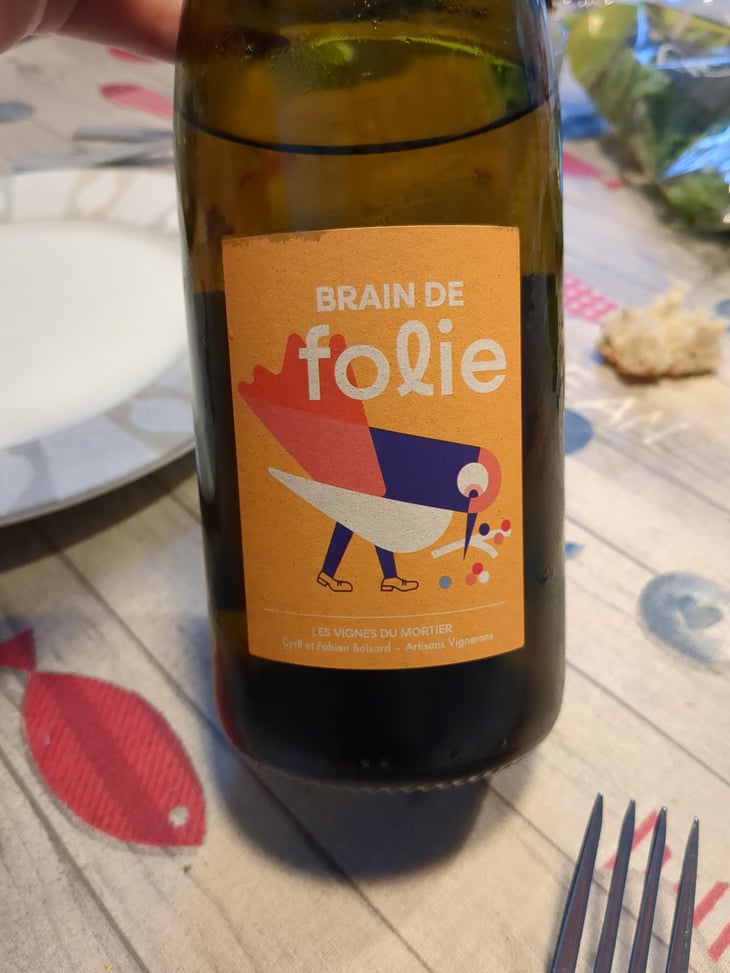 Brain de Folie Chenin - Domaine du Mortier - Fabien & Cyril Boisard 