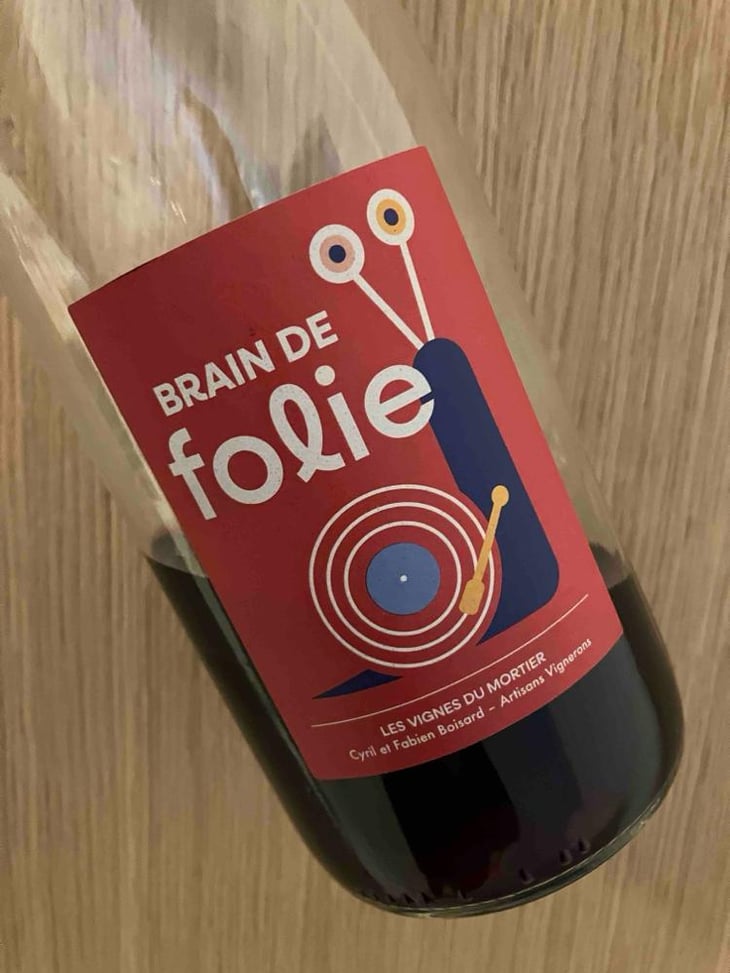 Brain de Folie Grolleau Noir & Cabernet - Domaine du Mortier - Fabien & Cyril Boisard -2022