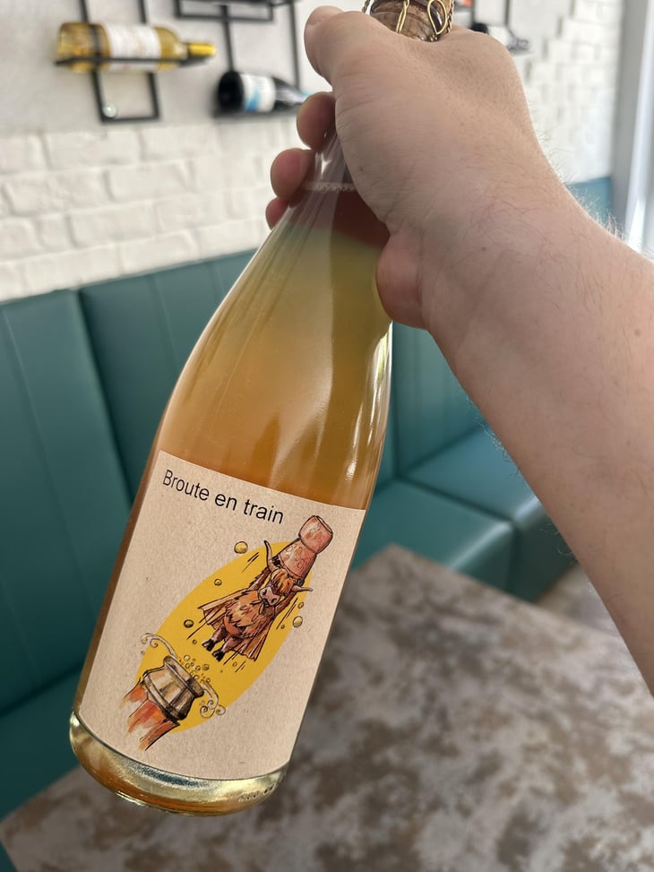 Broute en train - Felsberg - geiger koening - Domaine koenig -2022