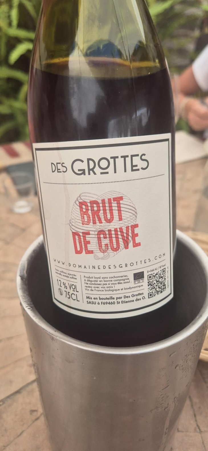 Brut de Cuve - Domaine des Grottes - Romain des Grottes 