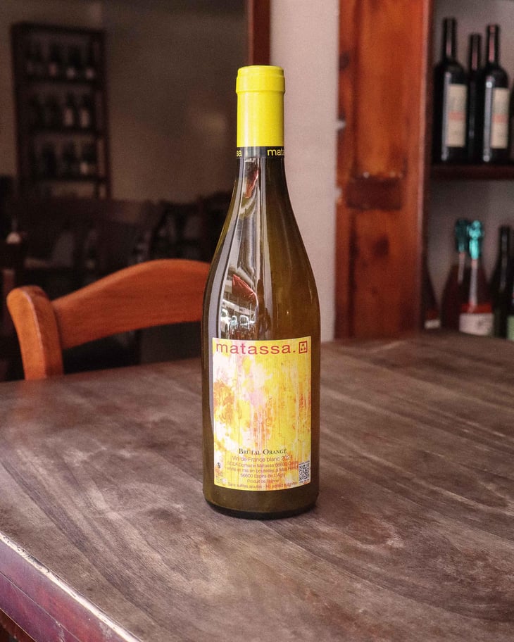 Brutal Orange Macabeu - Domaine Matassa - Tom Lubbe 