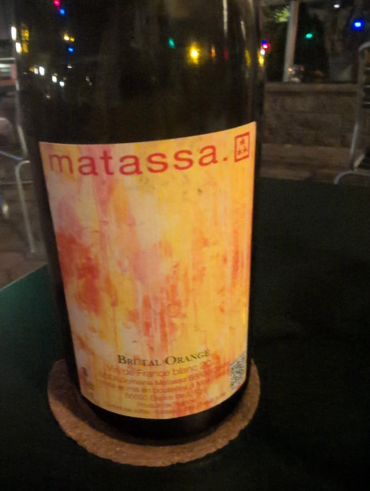 Brutal Orange Macabeu - Domaine Matassa - Tom Lubbe 