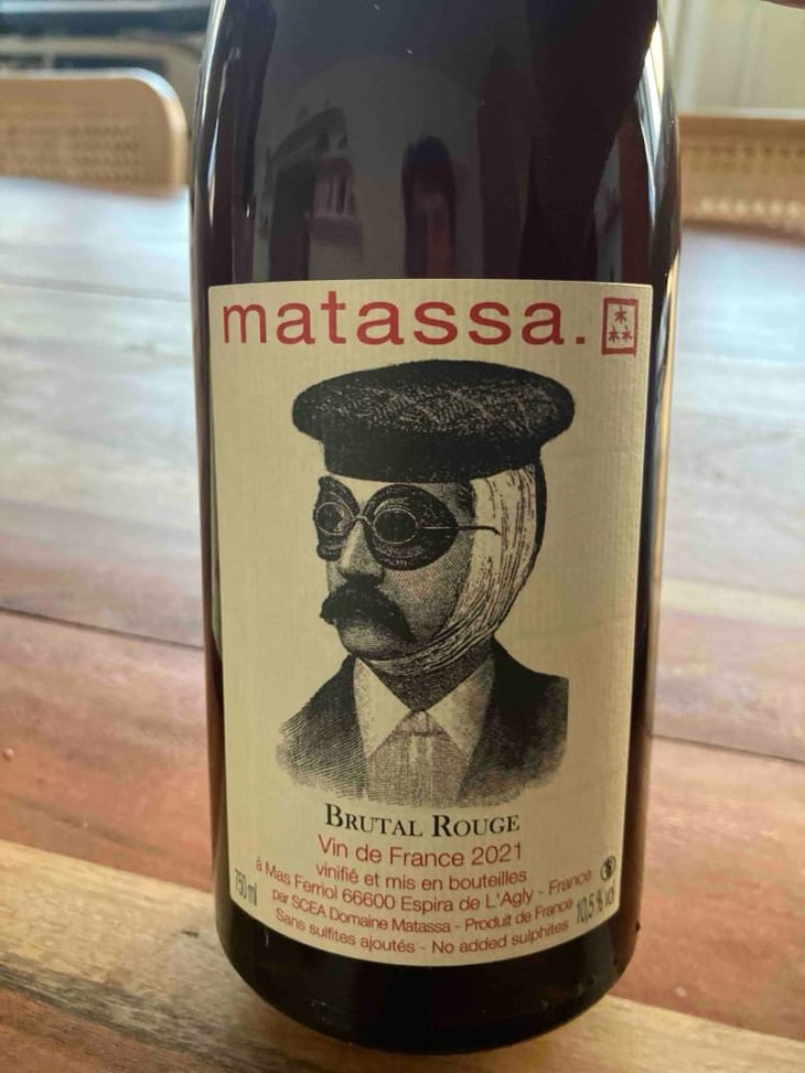 Brutal Rouge - Domaine Matassa - Tom Lubbe 