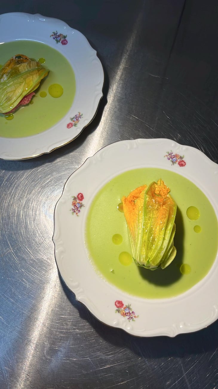 Bœuf, Fleur De Courgette, Mezcal - Jambon Violon - 1370224