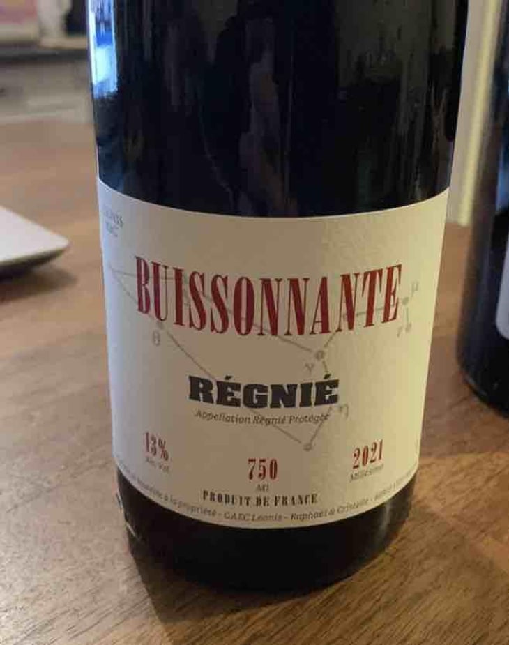 Buissonnante - Domaine Leonis - Cristelle & Raphaël Champier 