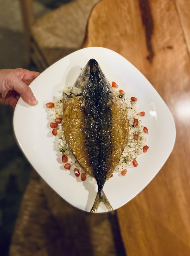 Butterflied Caught Of The Day - Seasonal Sides - Cuina ViVant - 968937