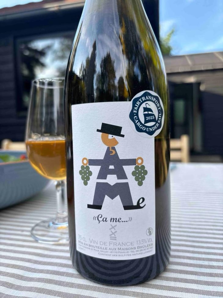 "Ça me..." - Domaine des Maisons Brûlées - Corinne & Paul Gillet 