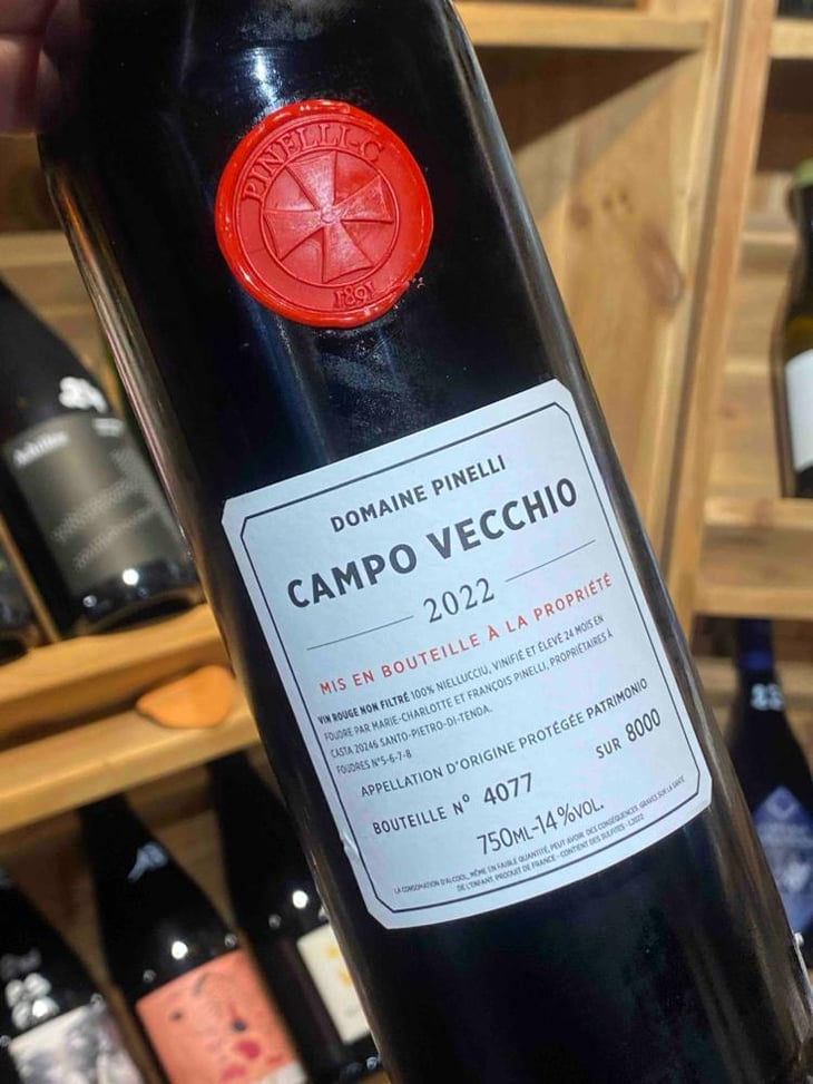 Campo Vecchio - Domaine Pinelli - Marie-Charlotte Pinelli -2021