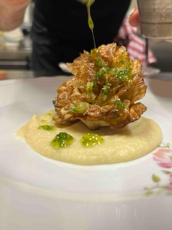 Carciofo Su Crema Di Legumi - Trattoria Fratelli Bruzzone - 1330178