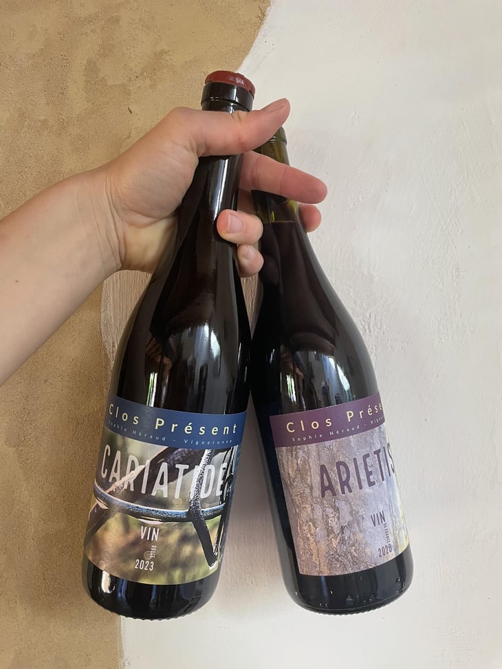 Cariatide - Clos Présent - Sophie Héraud 
