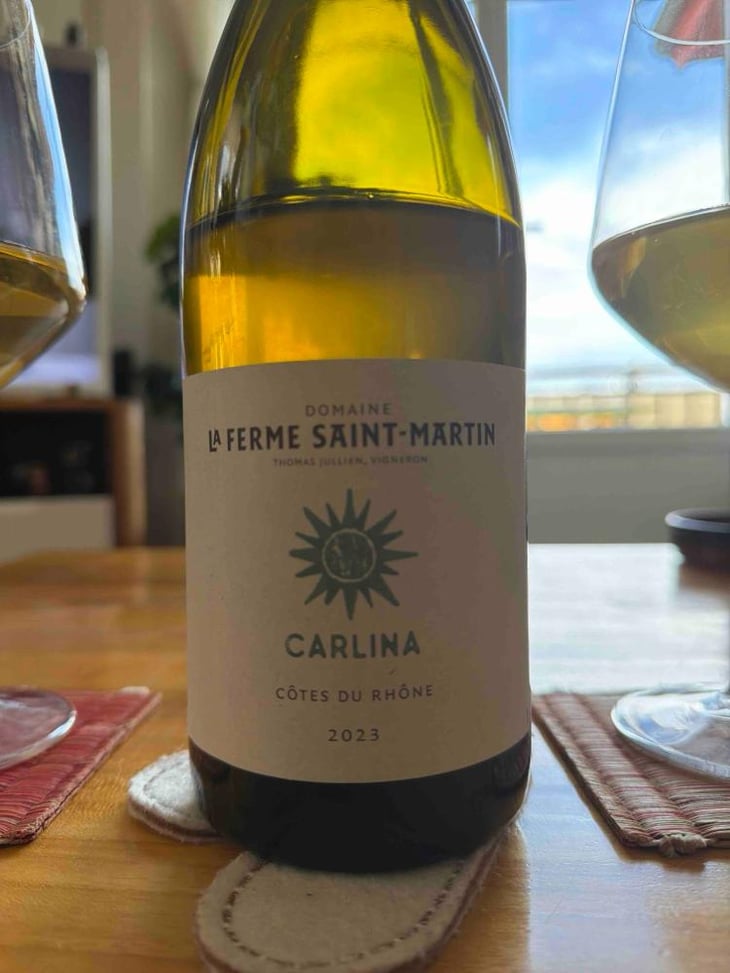 Carlina - La Ferme Saint-Martin - Les Vins de Thomas - Sophie & Thomas Jullien 