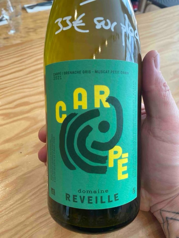 Carpe - Vignoble Réveille - France Crispeels 