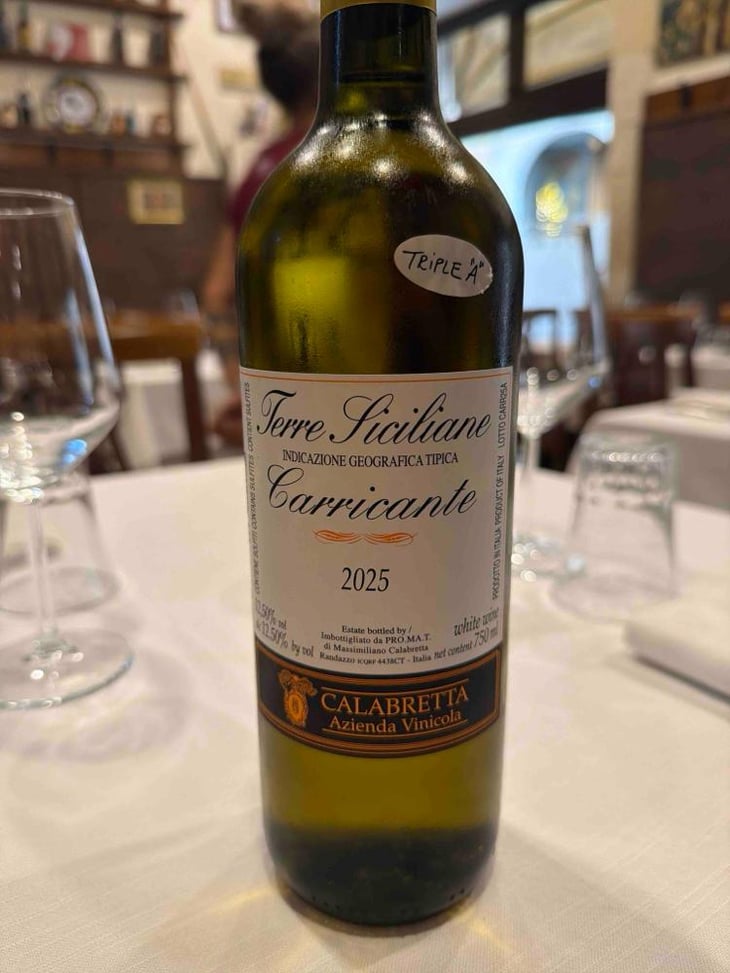 Carricante - Azienda Vinicola Calabretta - Massimiliano Calabretta 