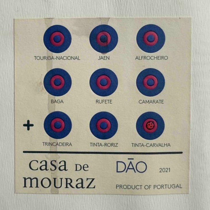 Casa de Mouraz Dao Tinto - Casa de Mouraz - António Lopes Ribeiro & Sara Dionisio -2015