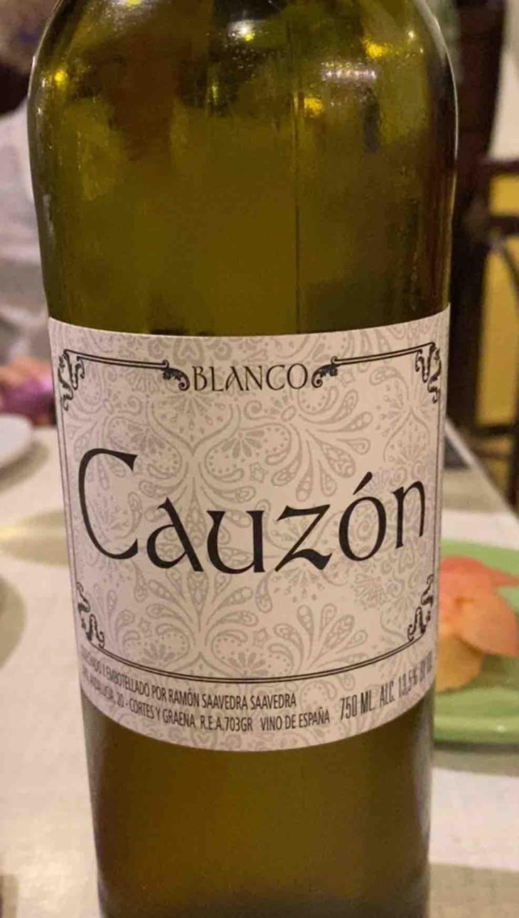 Cauzon Blanco 16 - Bodega Cauzon - Ramón Saavedra 