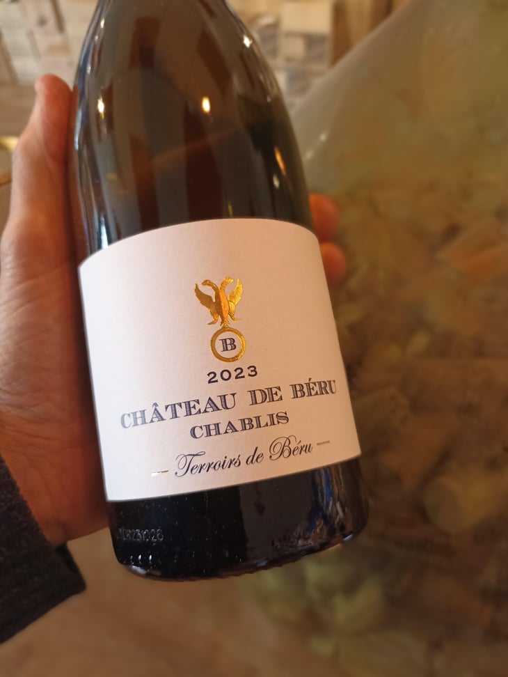 Chablis "Terroirs de Béru" - Château de Béru - Athénaïs de Béru 