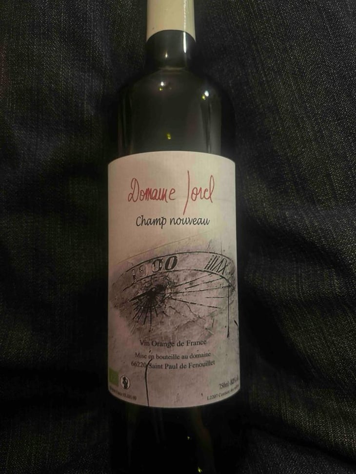 Champ nouveau - Domaine Jorel - Manuel Jorel -2022