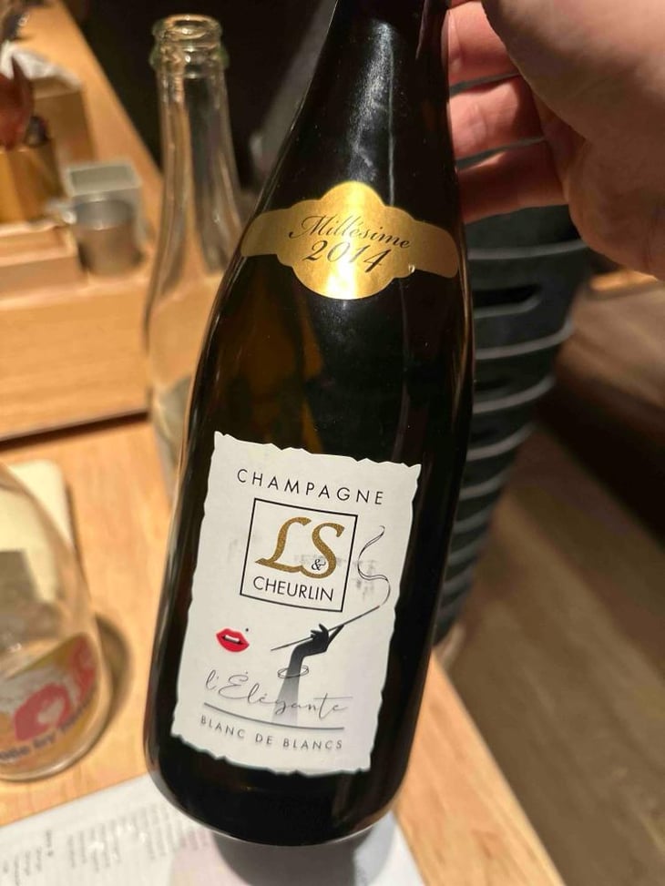 Champagne Blanc de Blanc Extra Brut 2017 - Champagne L&S Cheurlin - Lucie et Sébastien Cheurlin -2017