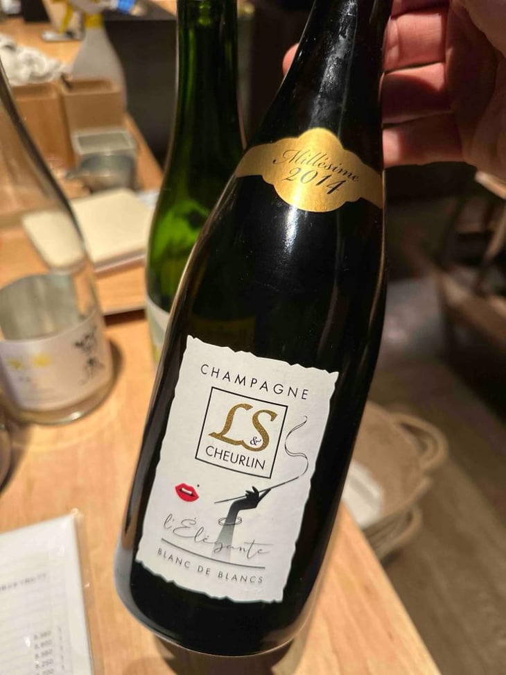 Champagne Blanc de Blanc Extra Brut 2017 - Champagne L&S Cheurlin - Lucie et Sébastien Cheurlin -2017