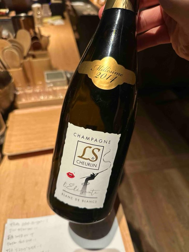 Champagne Blanc de Blanc Extra Brut 2017 - Champagne L&S Cheurlin - Lucie et Sébastien Cheurlin -2017