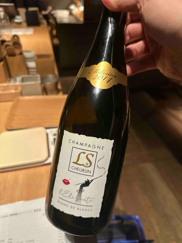 Champagne Blanc de Blanc Extra Brut 2017 - Champagne L&S Cheurlin - Lucie et Sébastien Cheurlin -2017