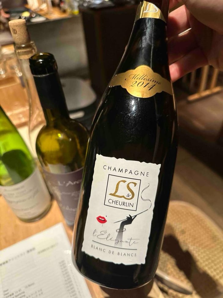 Champagne Blanc de Blanc Extra Brut 2017 - Champagne L&S Cheurlin - Lucie et Sébastien Cheurlin -2017