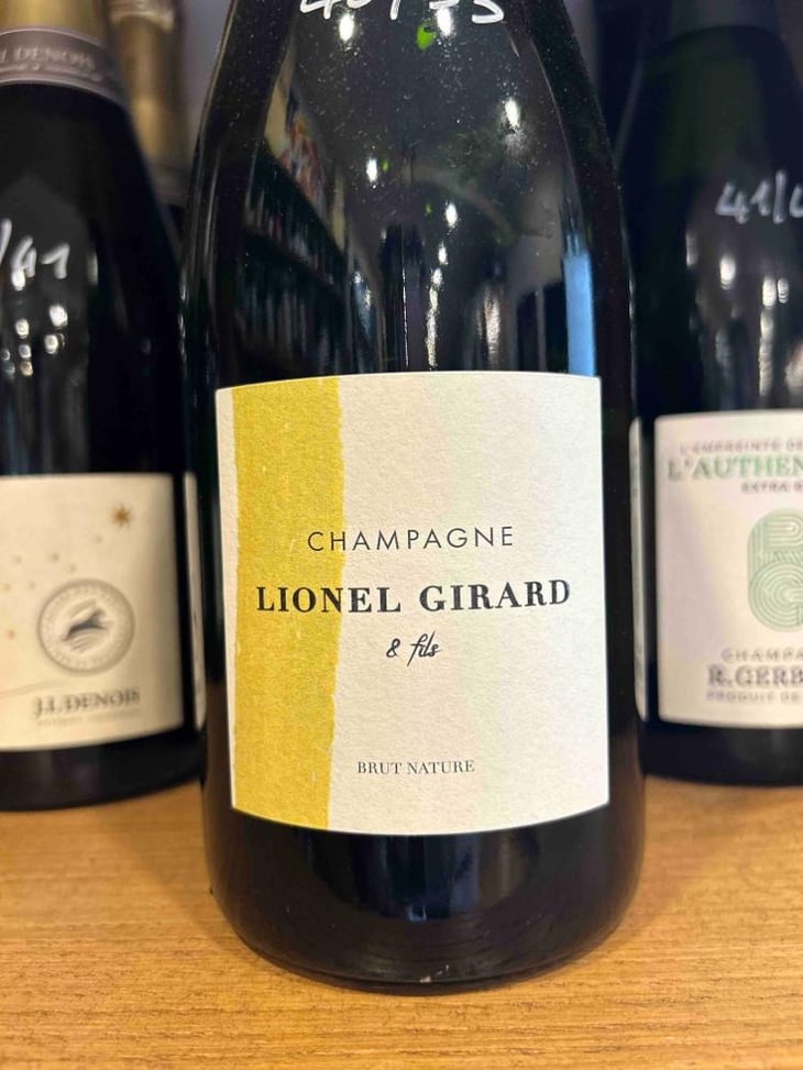 Champagne brut nature - Champagne Lionel Girard et Fils - Lionel Girard 