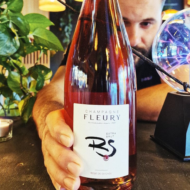 Rosé de Saignée - Champagne Fleury - Morgane, Jean-Sébastien & Benoit Fleury 