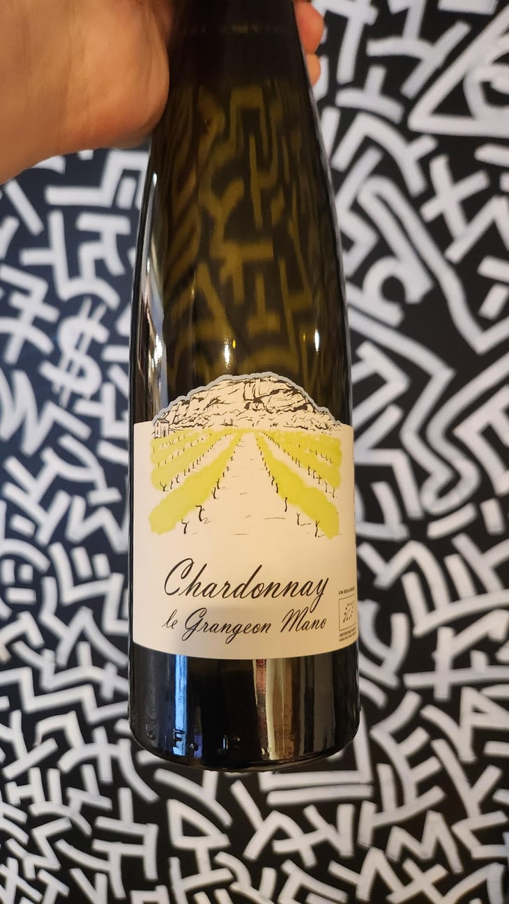 Chardonnay Le Grangeon Mano - Les Grangeons de l'Albarine - Luc Bauer 