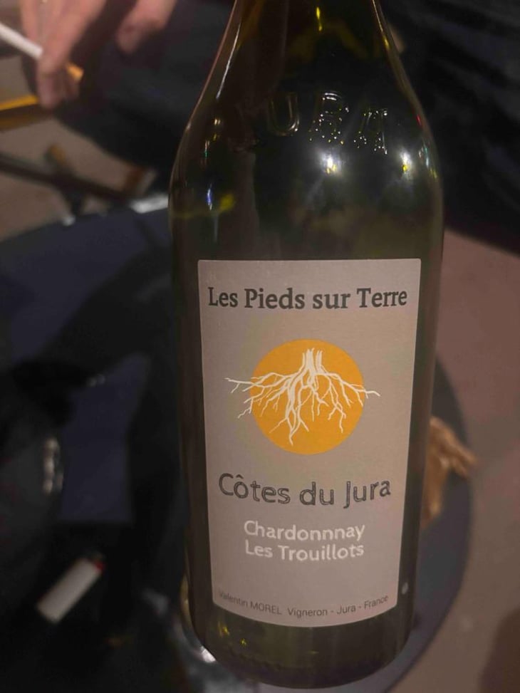 Chardonnay Les Trouillots (new label) - Les Pieds Sur Terre - Valentin Morel -2020