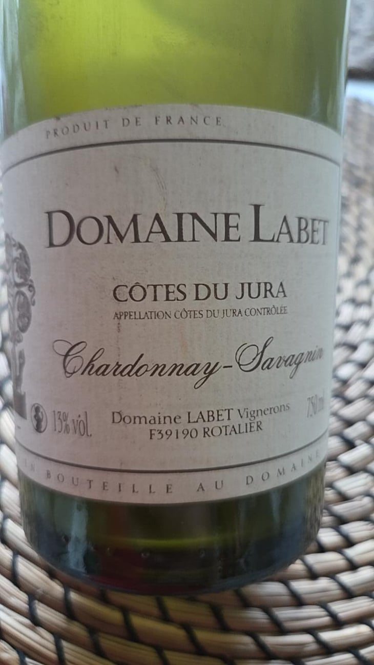 Chardonnay-Savagnin - Domaine Labet - Julien, Charline & Romain Labet -2004