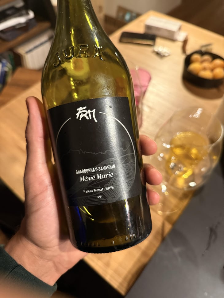 Chardonnay-Savagnin -"Mémé Marie" - FRM - François Rousset-Martin 