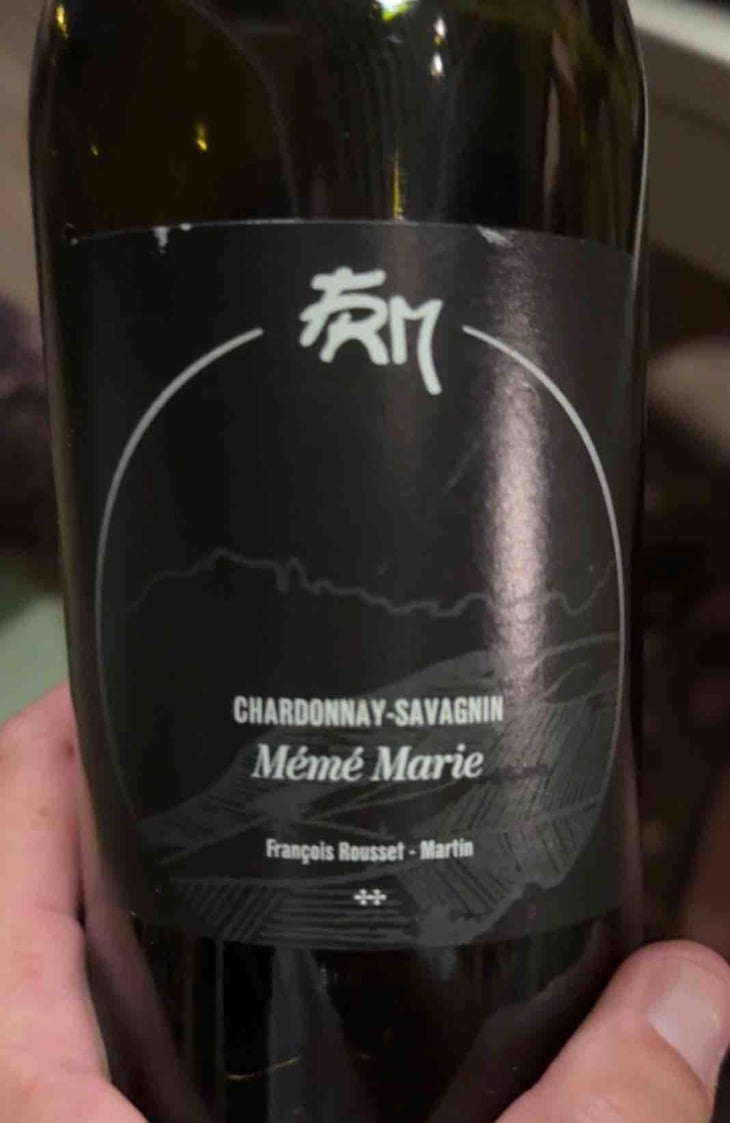 Chardonnay-Savagnin -"Mémé Marie" - FRM - François Rousset-Martin 