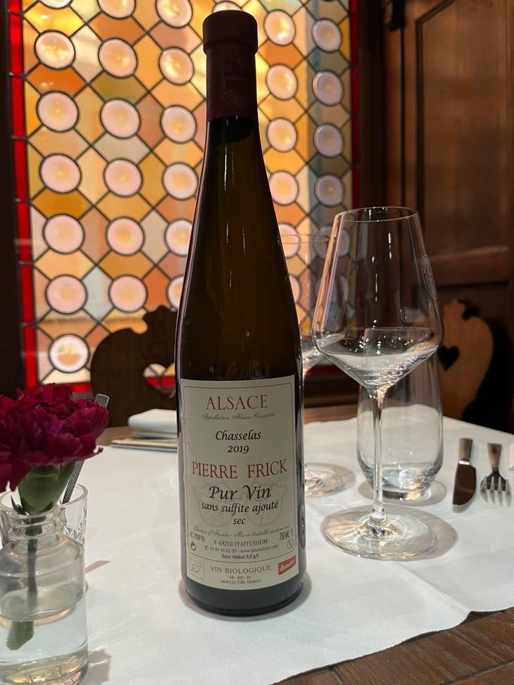 Chasselas - Domaine Pierre Frick - Jean-Pierre, Chantal et Thomas Frick 