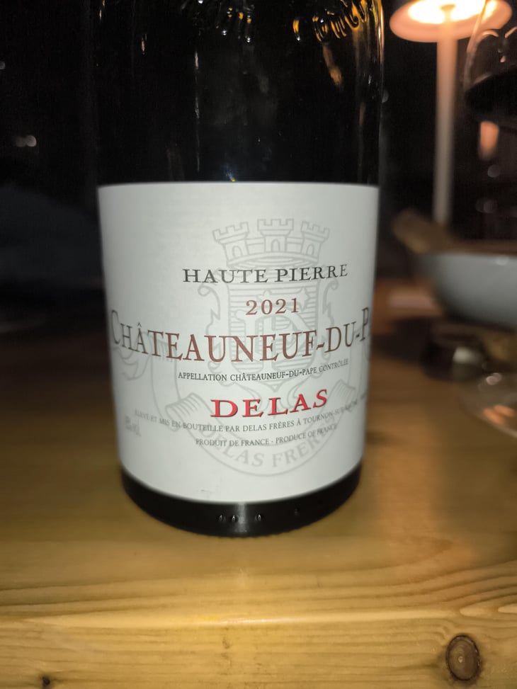 Chateauneuf-du-Pape - Haute Pierre - Delas -2021