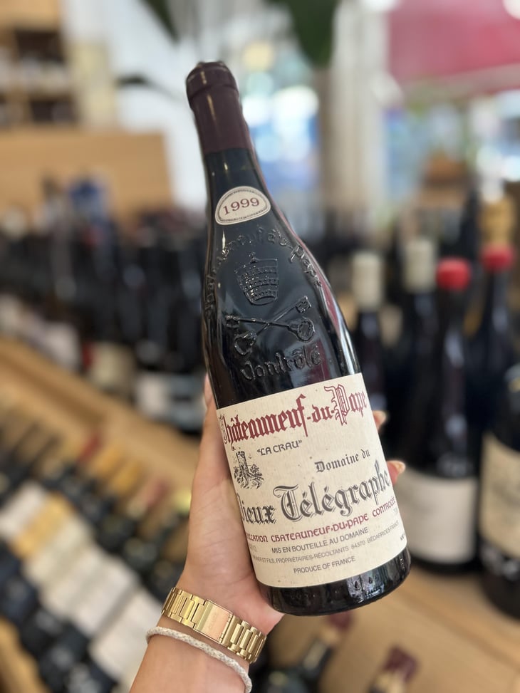 Chateauneuf du pape - Domaine du Vieux Télégraphe - Domaine du Vieux Télégraphe -1999