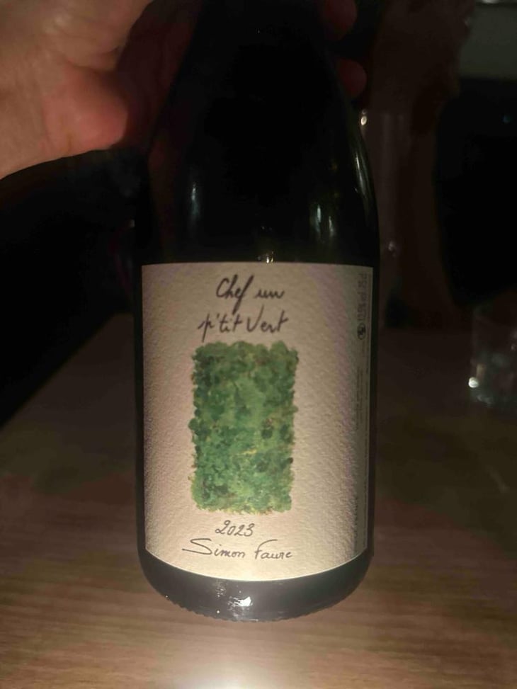 Chef Un P’tit Vert - Simon faure - Simon faure -2023