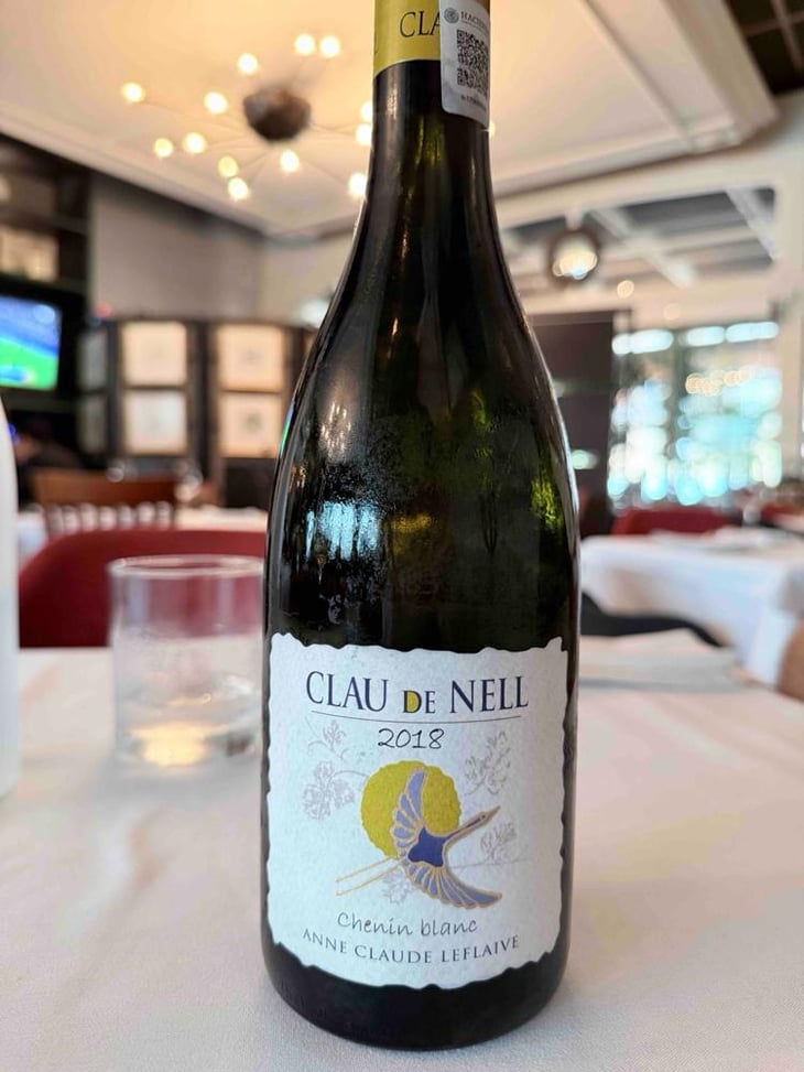 Chenin Blanc - Clau De Nell - Charlotte Jacques-Leflaive, Christian Jacques & Sylvain Potin -2018