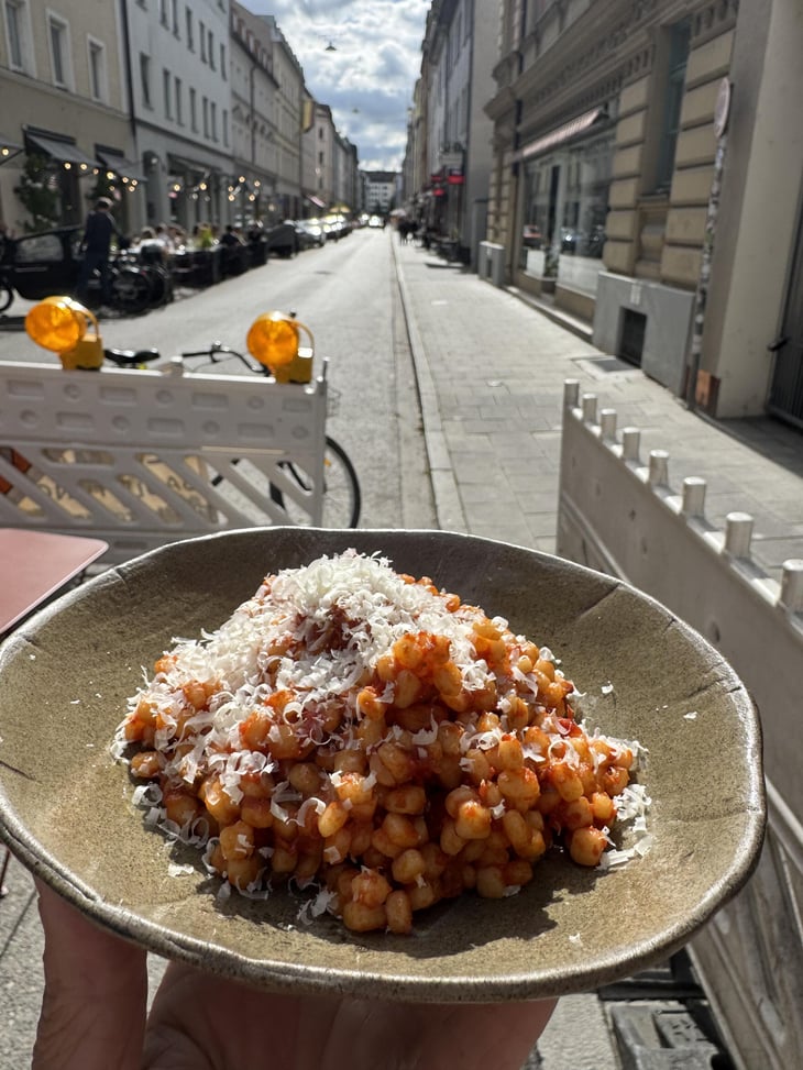 Chilled Fregola Salad With Sheep's Cheese (Our Vegetarian June Special) - wir2liebenwein - 1359216