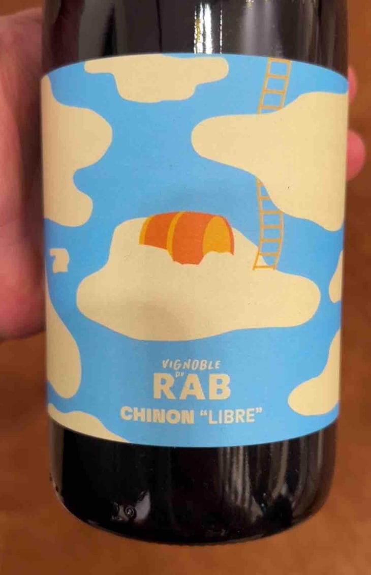 Chinon libre - Vignoble du Rab - Thydha & Nicolas Gonnin -2022