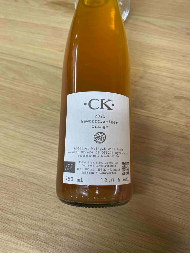 CK - Weingut Carl Koch - Agustin Novoa -2021